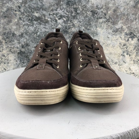 GRAVITY DEFYER Men's 13.5 Brown Versoshock Trampoline Canvas Casual Sneakers - Picture 2 of 12